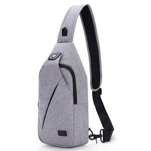 Bolso Bandolera TINYATSport para Hombre, Impermeable, Minimalista, Personalizable, Informal, de Lona, para Teléfono Celular - Product Image 3