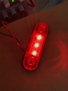 Marqueur latéral étanche à 3 LED 12-24V pour remorque, camion, camion, Bus, 12 pièces - Product Image 4