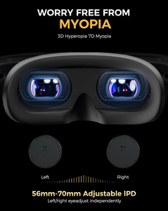 Ready Ship Space womant Screen di realtà virtuale Smart Display con testa montata per Cinema privato gioco immersivo 3D <span class=keywords><strong>AR</strong></span> <span class=keywords><strong>Hardware</strong></span> - Product Image 6