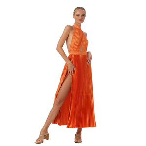 Abbigliamento da donna vendita calda nuovo plissettato fascia all'americana <span class=keywords><strong>vestito</strong></span> Rc3133 - Product Image 3