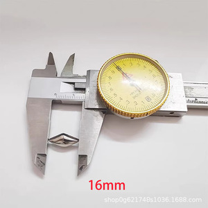 Zinc Alloy Diamond Shape <b>Rivets</b> 8mm Durable For Bag And <b>Clothing</b> Accessories - Product Image 2