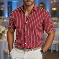 Nueva Llegada de Verano, Camisa con Estampado 3D, Camisa de Playa de Manga Corta con Solapa, Superventas