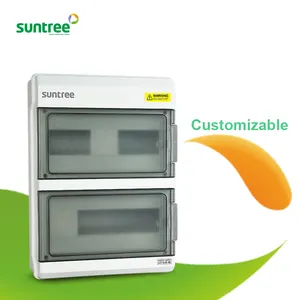 Suntree-صندوق توزيع, منتج جديد 10 اتجاهات صندوق توزيع mcb وحدات استهلاكية مرحلة واحدة صندوق توزيع mcb