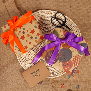 Wholesale 80g <b>Birthday</b> Kraft <b>Paper</b> Tissue 43*300cm Gift Luxury Custom Packaging <b>Wrapping</b> <b>Paper</b> Roll - Product Image 4