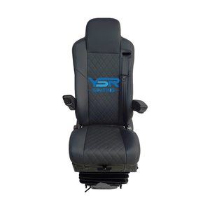 バス運転席変更ユニバーサル車両調整可能エアサスペンションコーチトラック腰椎サポート - Product Image 4