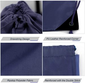 <span class=keywords><strong>Bolsa</strong></span> Deportiva Impermeable de Poliéster 210D con Cordón y Logotipo Personalizado al por Mayor - Product Image 4