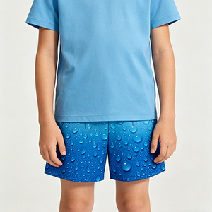 Shorts d'été sportifs pour garçons 2026 : <span class=keywords><strong>Bermuda</strong></span> décontracté à séchage rapide pour enfants, style plage, tendance mode enfantine - Product Image 4