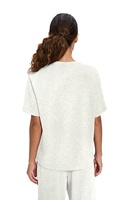 T-shirts de yoga pour femmes en mélange modal Air Layer, délavés, coupe ample, manches courtes, hauts d'entraînement doux et respirants, tee-shirts athlétiques d'été