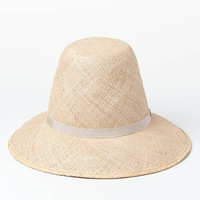 Chapeau de paille unisexe à large bord rayé Shinehats OEM 2026 avec ruban pour activités sportives, plage et plein air