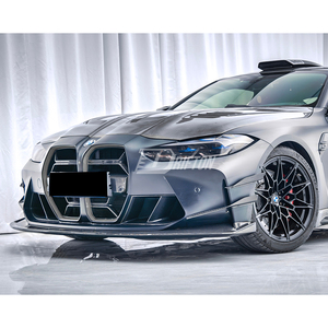 CMST V3 Style Dry Carbon Fiber Front Lip For BMW G80 G81 M3 G82 G83 <b>M4</b> 2020-2024 Body Upgrade - Product Image 5