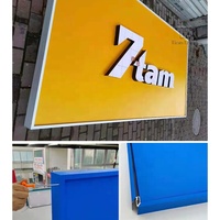 Cadre de boîte à lumière LED 3M pour la publicité extérieure de signe et de logo d'affaires