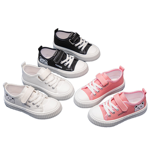 <span class=keywords><strong>Scarpe</strong></span> di <span class=keywords><strong>Tela</strong></span> Casual Primaverili per Bambine di Alta Qualità con Design a Cartoni Animati e Chiusura in Velcro - Product Image 1