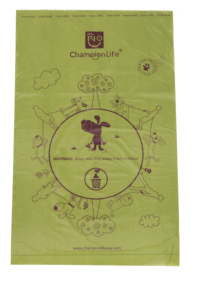 Sacs à déjections canines biodégradables écologiques OEM ODM en forme d'os imprimé, pour chien, biodégradables - Product Image 5