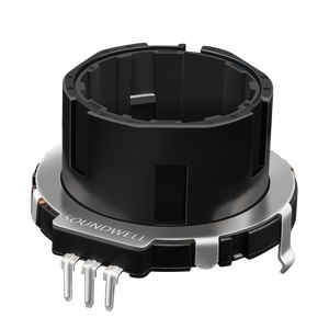 Encodeur mécanique à arbre creux Soundwell 28 mm, encodeur électronique rotatif pour l'électronique automobile - Product Image 1