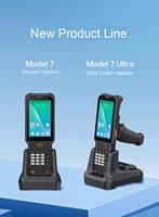 Escáner de Código de Barras PDA Industrial Resistente, Precio de Fábrica, RFID Portátil, 4G Android 14, CPU Octa-core, IP68, 2D, WiFi, GMS, en Stock