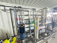 4000LPH sistem perawatan Air Ultra murni sistem RO terkemas tanaman air portabel untuk AdBlue Industrial