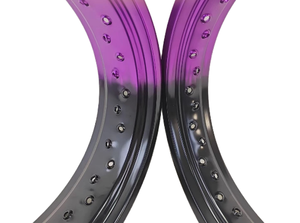 Llanta <span class=keywords><strong>Supermotard</strong></span> de 17 Pulgadas 3.5 4.25 4.5 5.0 Pulgadas, Aleación de Aluminio, Oxidación de Dos Colores, para Supermoto - Product Image 5