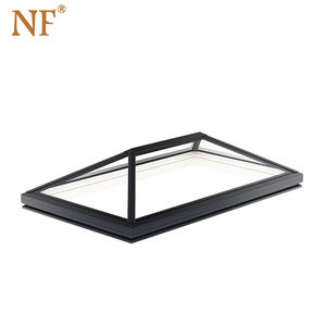 หลังคาเปิดโล่งดีไซน์ทันสมัยพร้อมกรอบอลูมิเนียมอัลลอยด์ ระบบเปิดอัตโนมัติแบบพีระมิด โดย Glazing <span class=keywords><strong>Vision</strong></span> - Product Image 4