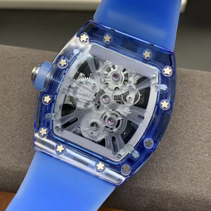 2026 Hot Selling Men's 1201 Automatic Tourbillon <b>Watch</b> Transparent Sapphire Crystal Skeleton Luxury Mechanical Wristwatch OEM - Product Image 6