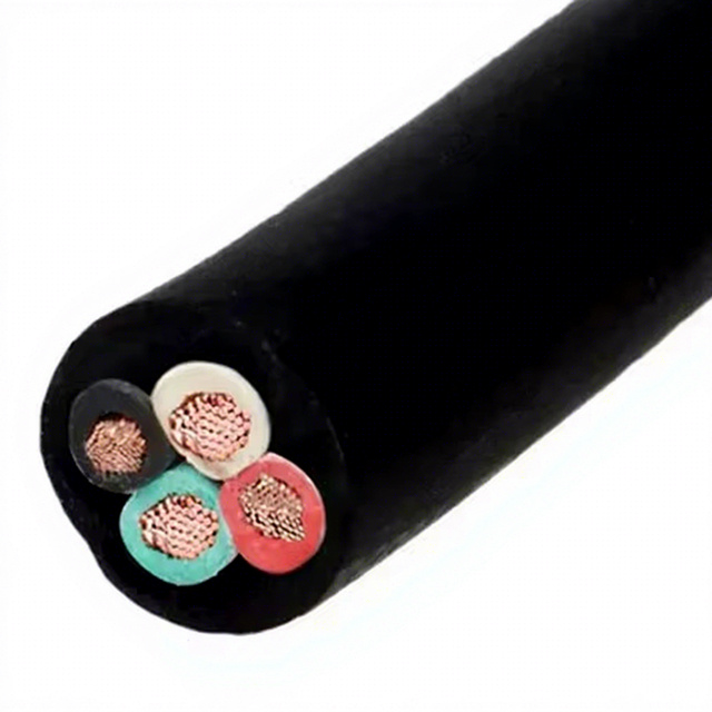 JZD UL62 300V 90°C Oil Resistant SJOOW Rubber Electrical Wire SJOOW/SOOW/SJOW Portable Power Cable