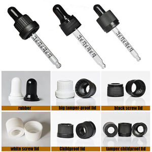 5ml 10ml 15ml 20ml 30ml 50ml 100ml mat siyah temizle mavi yeşil Amber buzlu uçucu yağlar kozmetik için cam damlalık şişe - Product Image 6