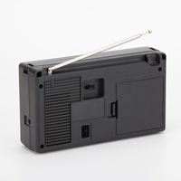 Anpassbares Tragbares AM/FM/SW-Radio mit LED-Lautsprecher, Handkurbel, Solarbetrieb, USB-Lampe, Kopfhöreranschluss, Bestes OEM-Modell
