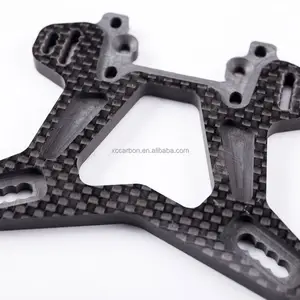 Carbon Fiber Sheet for Mechanical Parts, Gifts, RC Racing Car, E-controller Accessories, Custom-made