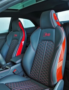 Accessori Auto: Coprisedili Sportivi in Pelle Personalizzati, <span class=keywords><strong>Sedili</strong></span> da Corsa RS6 per <span class=keywords><strong>Audi</strong></span> <span class=keywords><strong>A3</strong></span> A4 A5 A6 A7 Q5 Q7 Q8 Upgrade - Product Image 3