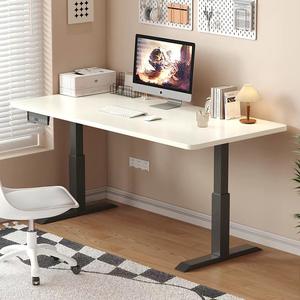 <span class=keywords><strong>Bureau</strong></span> d'ordinateur extensible en bois à hauteur réglable électrique à moteur unique intelligent et moderne pour le <span class=keywords><strong>bureau</strong></span> à domicile ou les jeux - Product Image 5