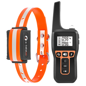 IPx7 वाटरप्रूफ रिचार्जेबल प्लास्टिक डॉग ट्रेनिंग कॉलर के साथ 1 साल की बैटरी लाइफ - Product Image 1