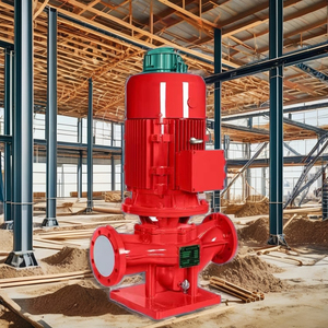 High Efficiency Single-Stage Inline Vertical Fire <b>Water</b> <b>Pump</b> Powered for High Firefighting Equipment - Product Image 3