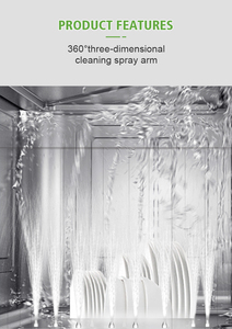 <span class=keywords><strong>Lave</strong></span>-<span class=keywords><strong>vaisselle</strong></span> commercial de type <span class=keywords><strong>capot</strong></span> en acier inoxydable pour cuisines de restaurants - Product Image 2