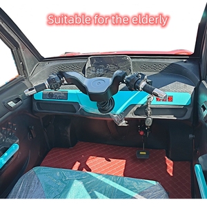 בית למבוגרים 1000 עם קטנוע ארבע גלגלים סגור לחלוטין קטנוע קשישים כדי להרים ולשחרר את מכונית הסוללה של ילדים - Product Image 4