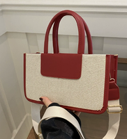 IStapromo Gifts - Vente Flash : Sacs à main et mini-sacs fourre-tout promotionnels pour femmes, en PU, imprimés en lettrage, tendance et mode