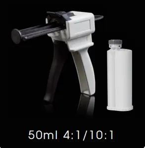 Dispensador de adesivo de calafetagem, aplicador de arma sólida, 50ml, 4:1/10:1, coriano, pistola, 50ml