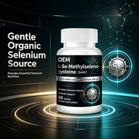 Comprimés de supplément de sélénium, 100 mcg, fournissent une nutrition essentielle en sélénium et des antioxydants, 60 unités, OEM/ODM