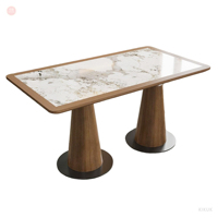 Meubles de restaurant commerciaux personnalisés, ensembles de tables et de chaises, canapés en cuir et chaises en rotin, pour les cafés et les restaurants