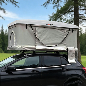 Tienda de Campaña de <span class=keywords><strong>Techo</strong></span> Rígida de Lona para Cuatro Estaciones, Una Habitación, Impermeable, para Campamento al Aire Libre, Viajes en Auto, SUV, <span class=keywords><strong>Cama</strong></span> de <span class=keywords><strong>Techo</strong></span> - Product Image 4