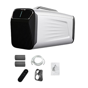 Aire Acondicionado Portátil, Enfriador de Aire Personal para Coche y Exteriores, Mini Aire Acondicionado con Dos Ventiladores - Product Image 2