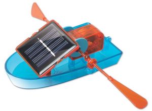 Kit Bateau à Rames Solaire Innovant : Activité d'Énergie Verte Durable, Apprentissage de la Physique <span class=keywords><strong>Montessori</strong></span>, Vaisseau Motorisé Robuste en Boîte - Product Image 3