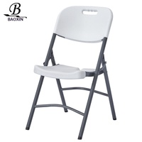 Chaise pliante simple à hauteur réglable en acier pour la maison, le bureau, les conférences et la formation, avec dossier au design moderne