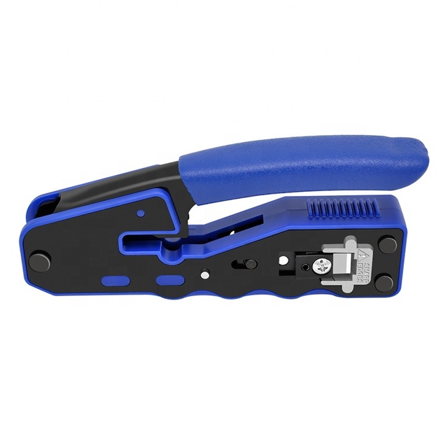 Self-adjusting Network Cable Cutter Crimper Automatic Wire Stripping Tool Cutting Crimping Pliers Mini Crimping Tool