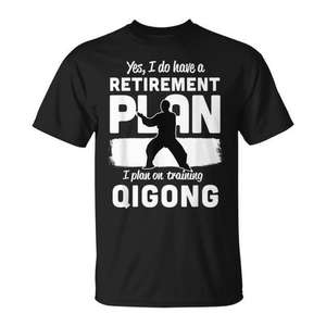 T-shirt pour les pratiquants du Qi Gong, arts taoïstes, Chi Gung Qigong - Product Image 1
