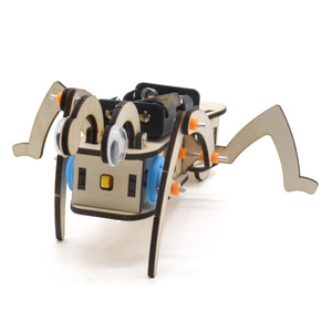 Kit de bricolage en bois modèle Alien Robot 1, jouet scientifique pour enfants de 7 à 9 ans, assemblage manuel, artisanat éducatif STEM - Product Image 5