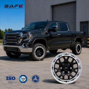 Jantes en alliage forgé chromées JDM 18 20 pouces 6x139.7 Polies à rebord profond concave tout-terrain 4x4 pour voitures particulières GMC Sierra 1500 - Product Image 1