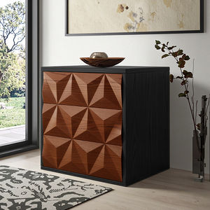 Armoire Carmen rétro en bois massif pour petit appartement, rangement <span class=keywords><strong>TV</strong></span>, complète tout décor de salon - Product Image 6