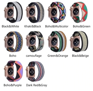 Estampado de leopardo de oro de Nylon elástico de punto Solo lazo correa de reloj <span class=keywords><strong>Apple</strong></span> <span class=keywords><strong>Watch</strong></span> banda <span class=keywords><strong>Apple</strong></span> <span class=keywords><strong>Watch</strong></span> <span class=keywords><strong>Serie</strong></span> <span class=keywords><strong>6</strong></span> - Product Image 4