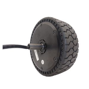 Ampères 5.5 pouces 3.5Nm 24Vdc avant Brushless Dc Encodeur moteur de moyeu de roue avec expédition rapide - Product Image 1