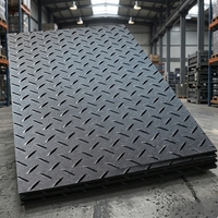 Tapis de protection du sol robustes, antidérapants, haute capacité de charge, surface antidérapante, protège les pelouses et les sols, connexion facile