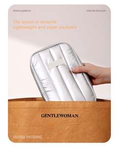 Organizador de Cables de Viaje, Bolsa Impermeable para Cargadores y Cables, Estuche Portátil para Accesorios Tecnológicos con Compartimentos con Cremallera - Product Image 6